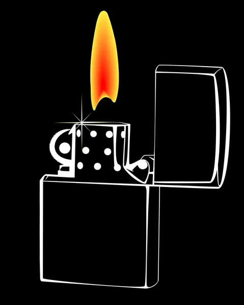 Gasoline lighter — Stock Photo, Image