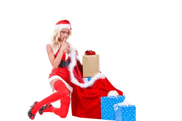 Christmas Santa Helper — Stockfoto