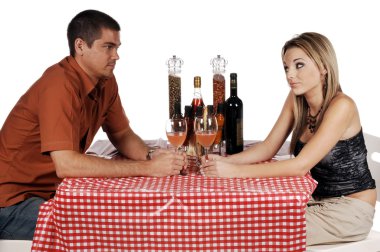 Bistro Couple clipart