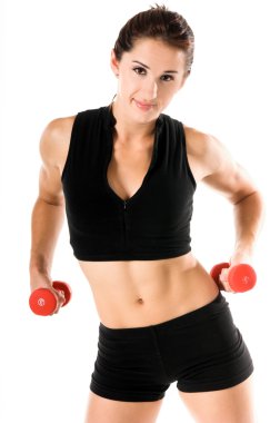 Free Weight Work Out clipart