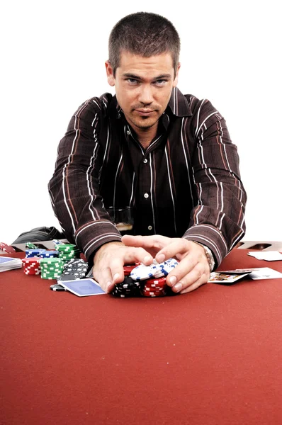 Jackpot de Poker — Fotografia de Stock