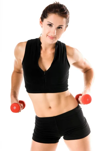 Free Weight Work Out — Stock Photo, Image