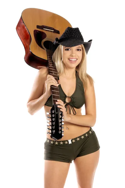 Sexy Cowgirl — Stock Photo, Image