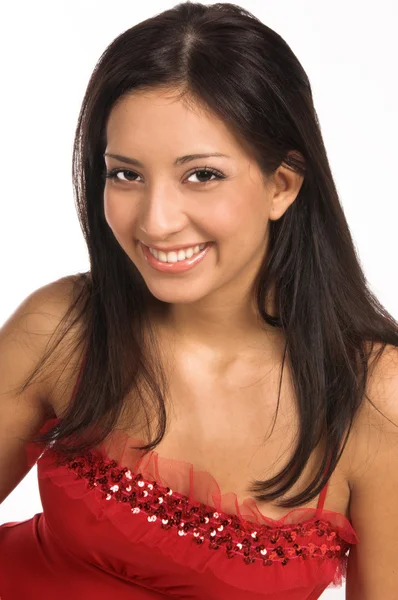 Latina vrouw close-up — Stockfoto