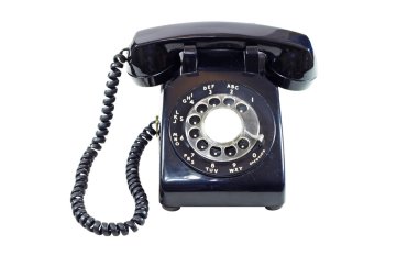 Vintage telephone clipart