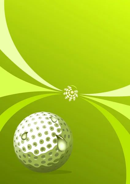 ベクトルのゴルフのデザイン — ストックベクタ