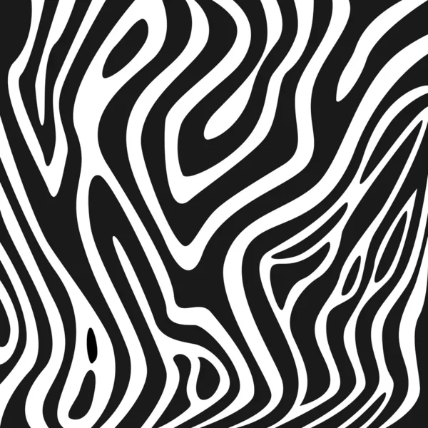 Zebra texture black and white — Stock Vector