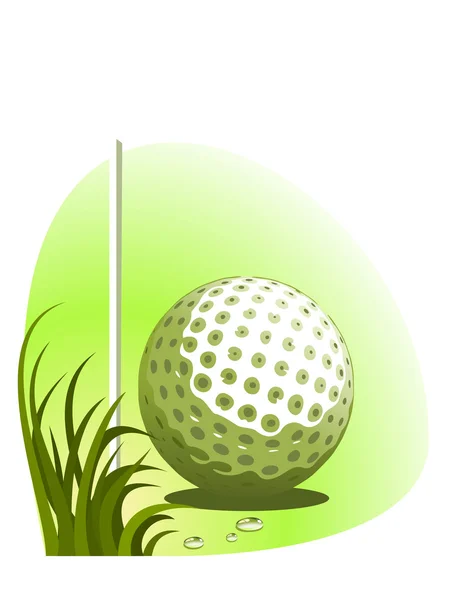 Векторный гольф — стоковый вектор