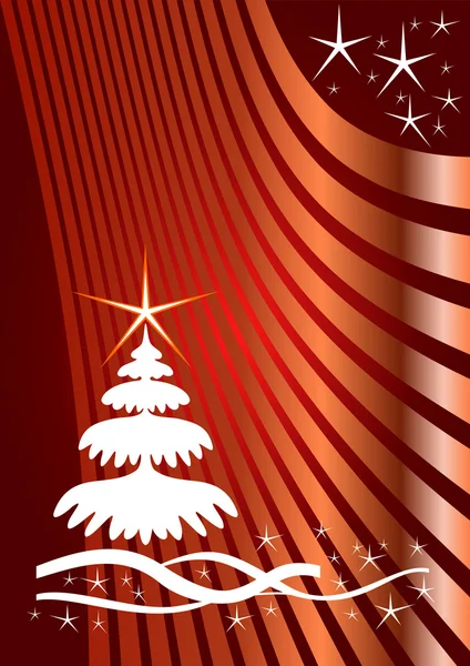 红色圣诞模板 — 图库矢量图片