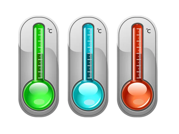 Termometre vektör — Stok Vektör