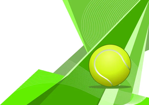 Теннис, абстрактный дизайн — стоковый вектор