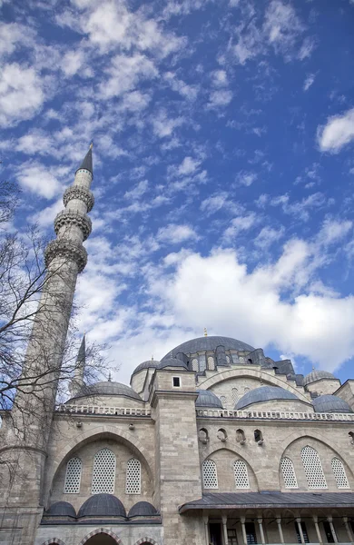 Exterior de la Mezquita Suleymaniye — Foto de Stock
