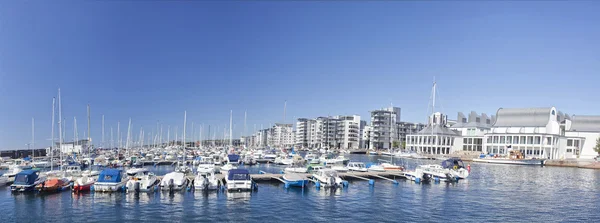 Új marina, Helsingborg, Svédország — Stock Fotó