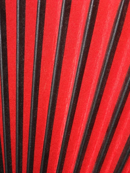 Balg van accordeon, rood en zwart — Stockfoto