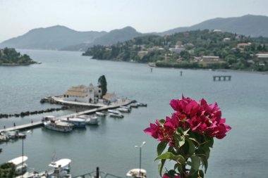 corfu - Yunanistan üzerinden posta kartı