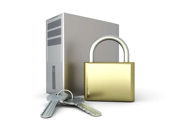 Segurança informática — Fotografia de Stock
