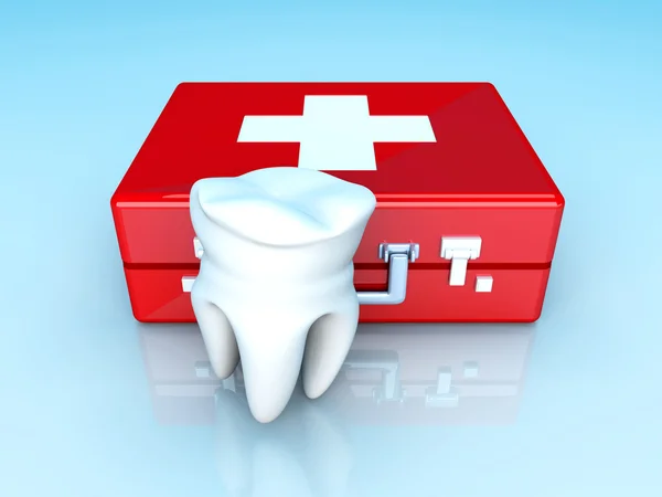 치아 응급 처치 — 스톡 사진