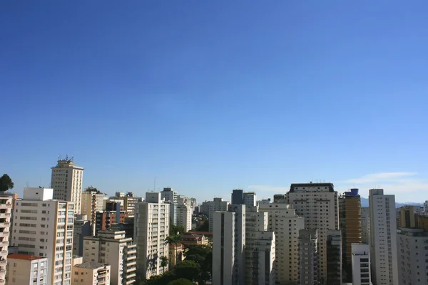 Скайлайн Сан-Паулу — стоковое фото