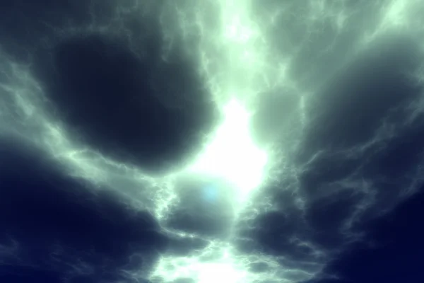 깨지는 하늘 — 스톡 사진