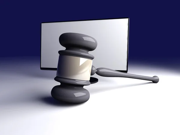 Online Law — Stock Photo, Image