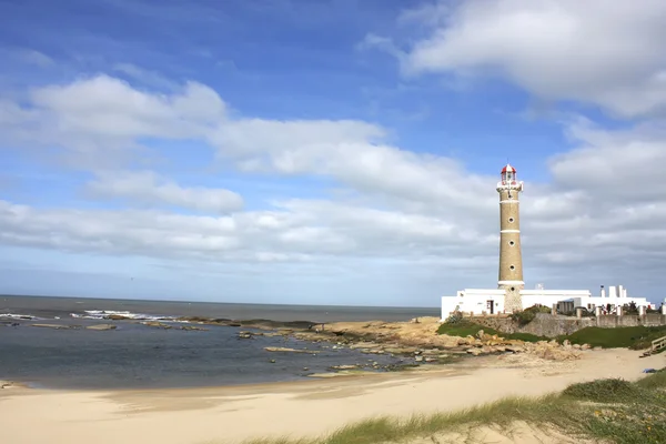 Lighthouse in Jose Ignacio — Stock Photo, Image