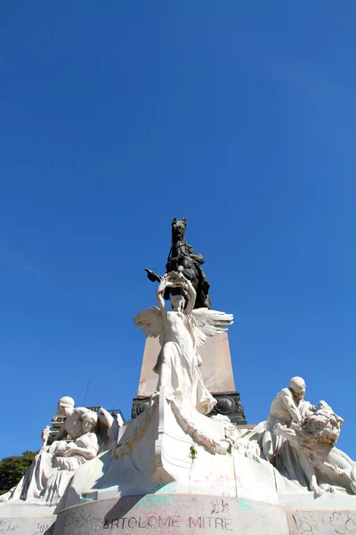 Monumento di Bartolome Mitre a Buenos Aires — Foto Stock