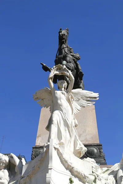Monument av Bartolomé mitre i buenos aires — Stockfoto