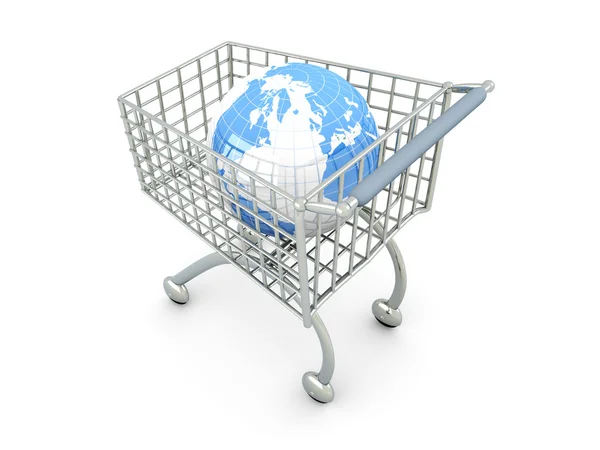 Globální nakupování — Stock fotografie