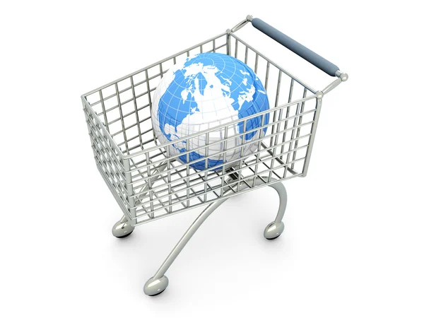 Globální nakupování — Stock fotografie
