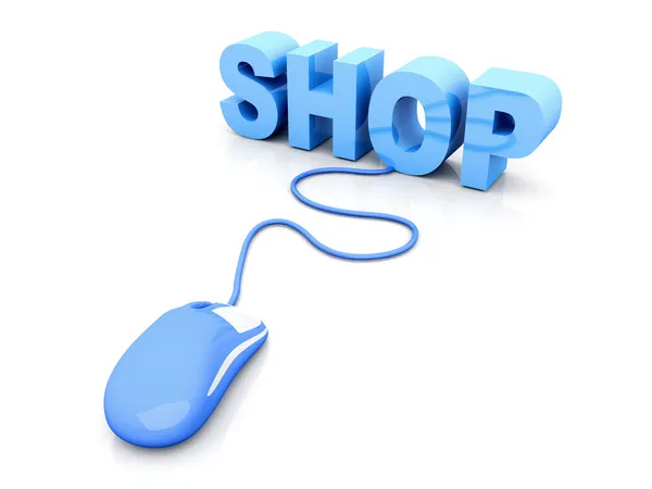 Online-Shop — Stockfoto