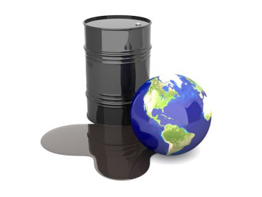 Oil disaster - America clipart