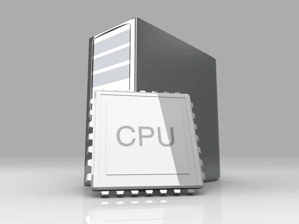 Desktop Cpu — Stockfoto