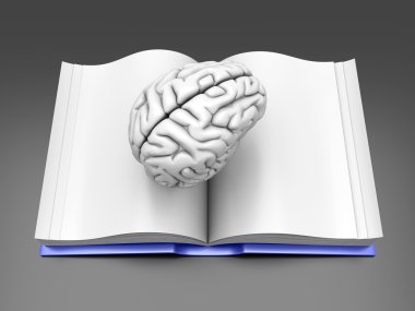 Brain Book clipart