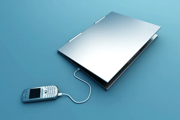 Comunicación móvil — Foto de Stock