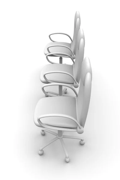 Cadeiras de escritório — Fotografia de Stock