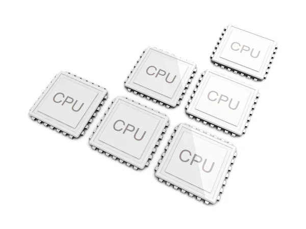 Modello CPU — Foto Stock