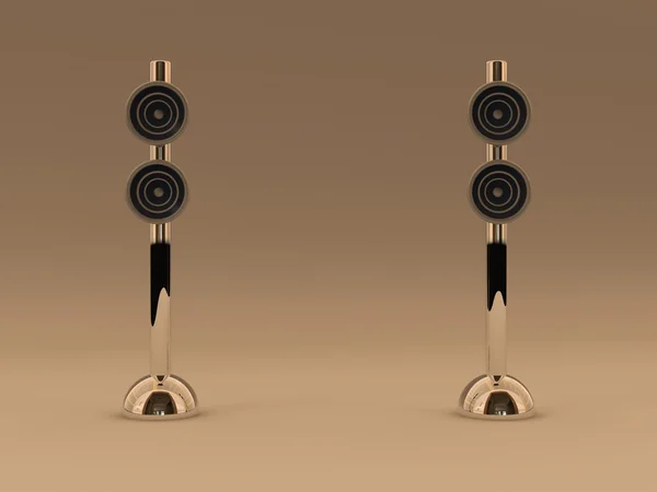 Konstrukcja głośników — Zdjęcie stockowe