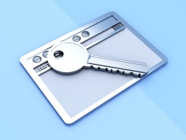 Secure connection clipart