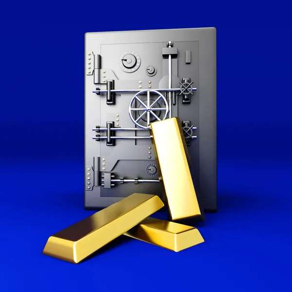 Depósito de ouro — Fotografia de Stock