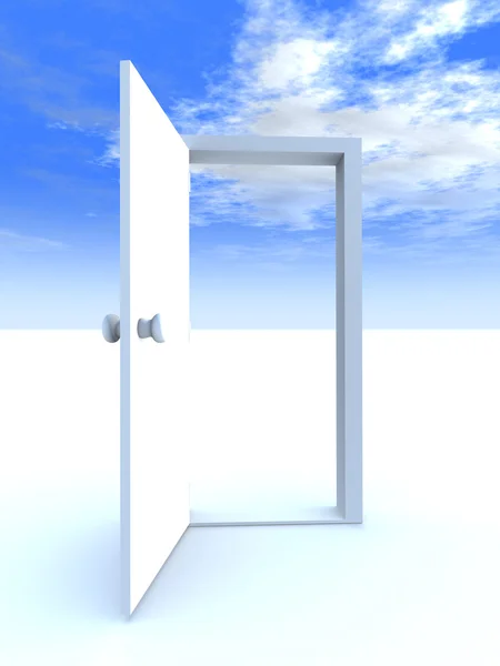 Drzwi do wolności — Zdjęcie stockowe