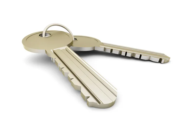 Para kluczy — Zdjęcie stockowe
