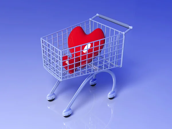 愛のためのショッピング — ストック写真