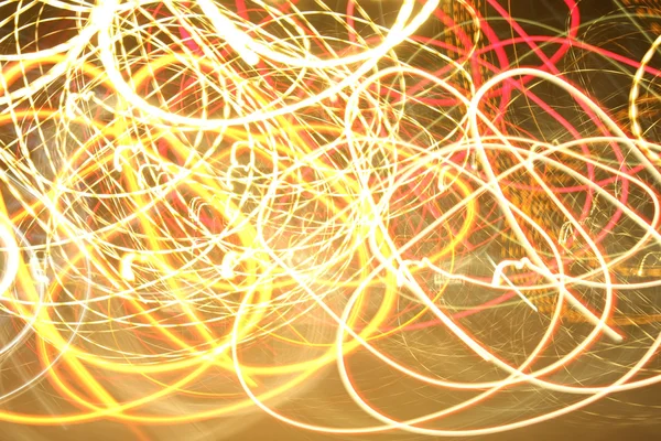 Swirly lichten — Stockfoto