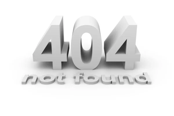404 - not found — Stock Photo, Image
