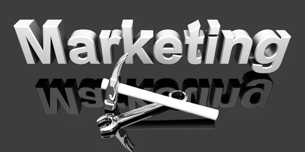 Herramientas de marketing — Foto de Stock