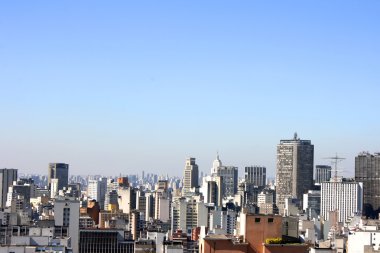 Skyline of Sao Paulo clipart