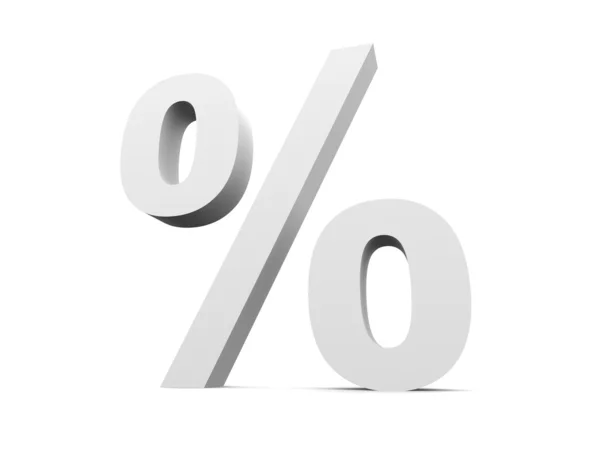Prozentsymbol — Stockfoto