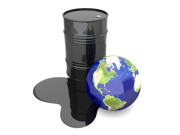 Ölkatastrophe - Amerika — Stockfoto