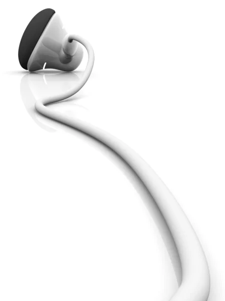 耳塞式耳机 — 图库照片