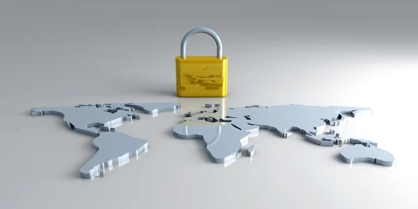 Secure World — Stock Photo, Image